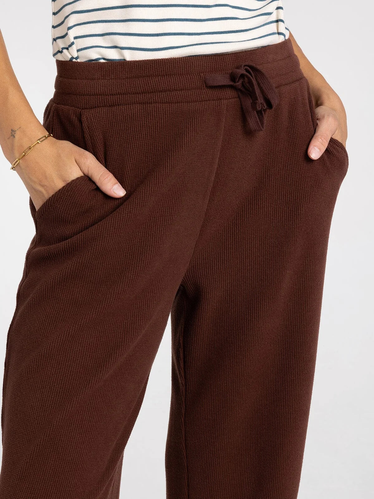 Bronson Jogger in Deep Mahogany