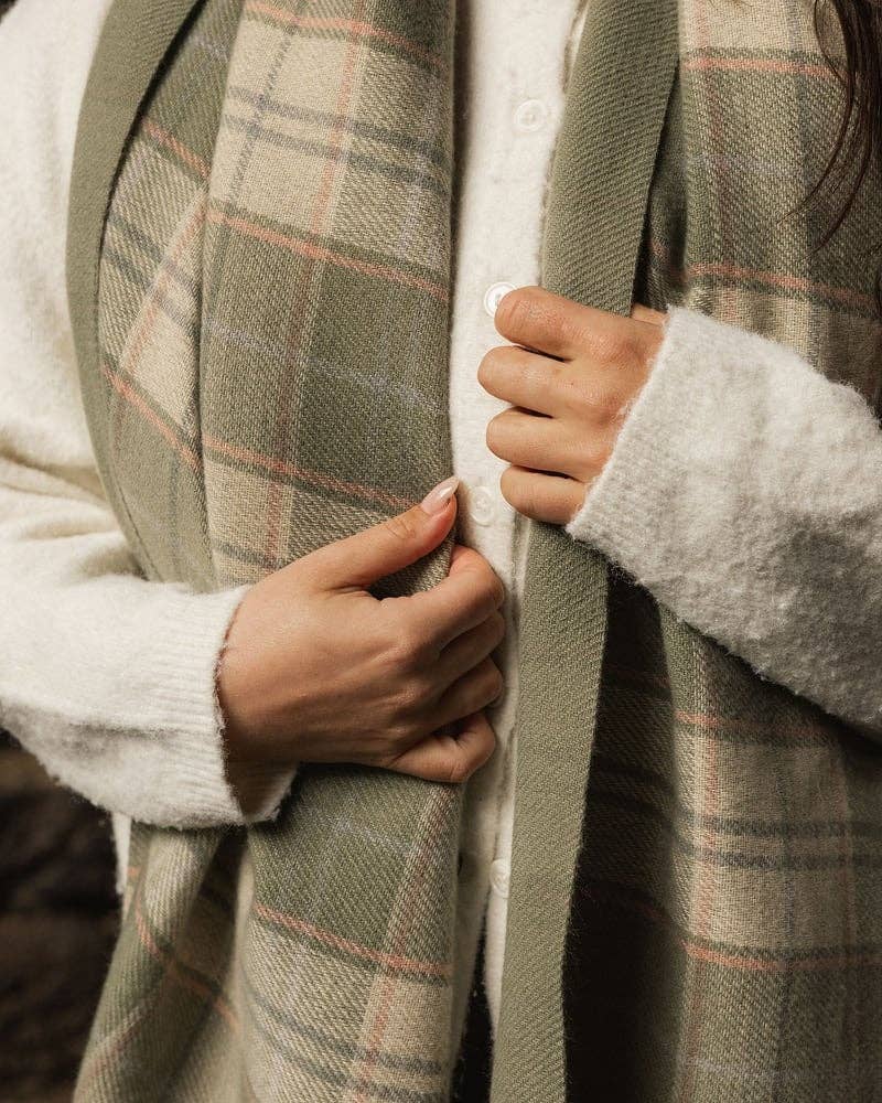 Somerset Scarf in Sage Green