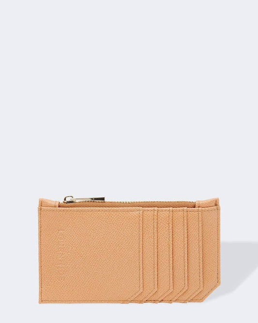 Tia Cardholder in Camel