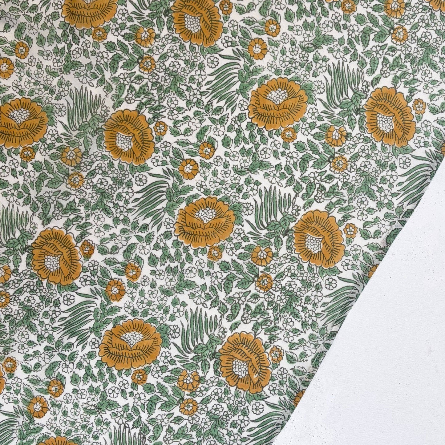 Capri Mustard Forest Scarf
