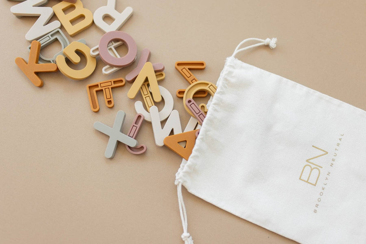 Silicone Alphabet Magnets (26 Piece Set)