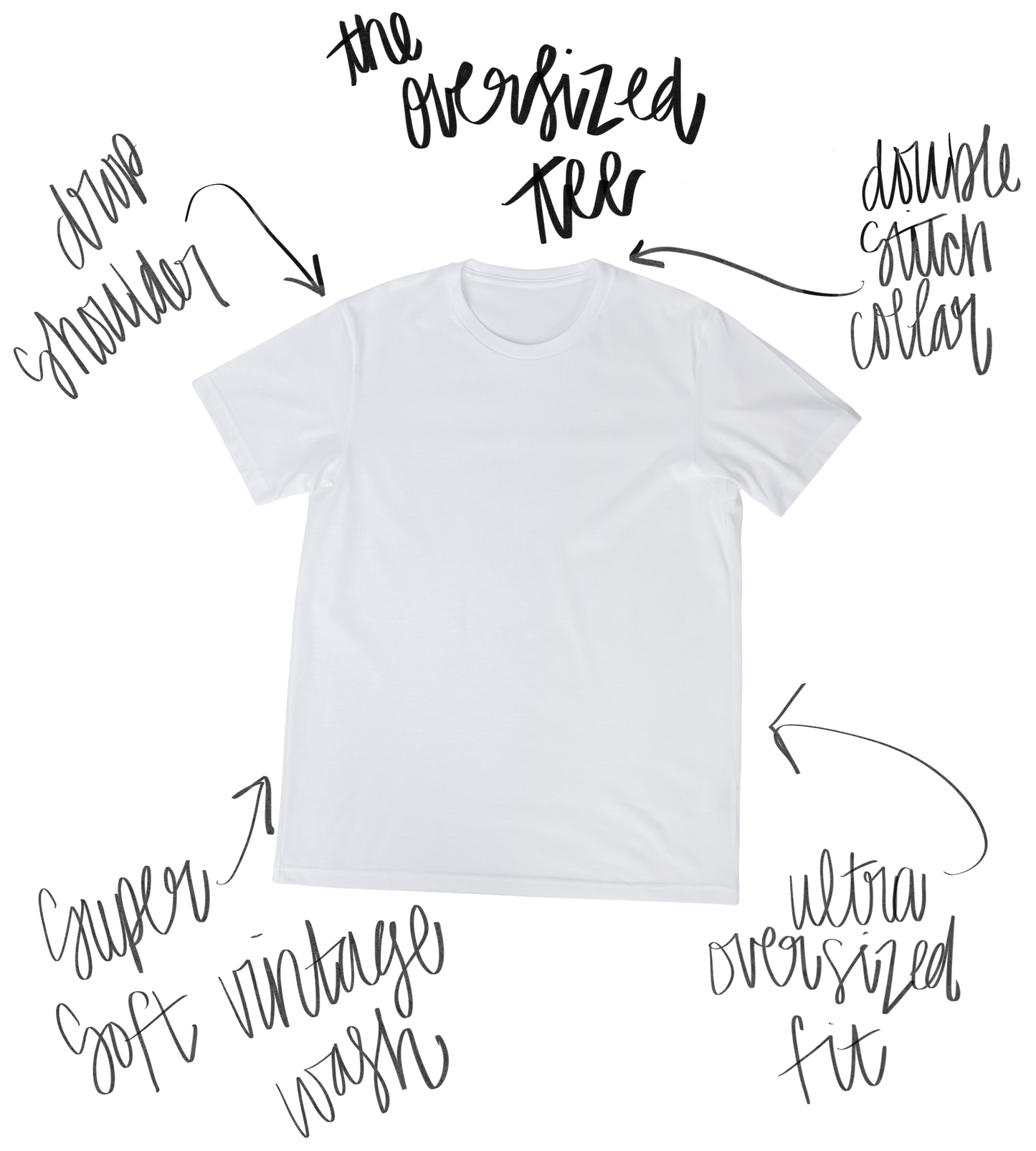 Salty Sardines Oversized Tee