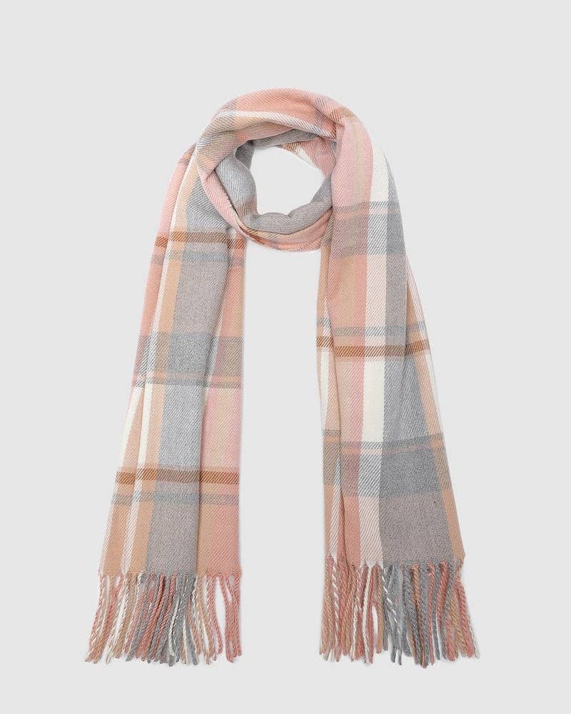 Balmoral Scarf in Blush
