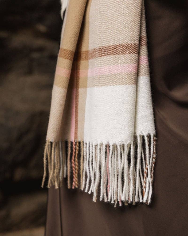 Chester Scarf in Blush