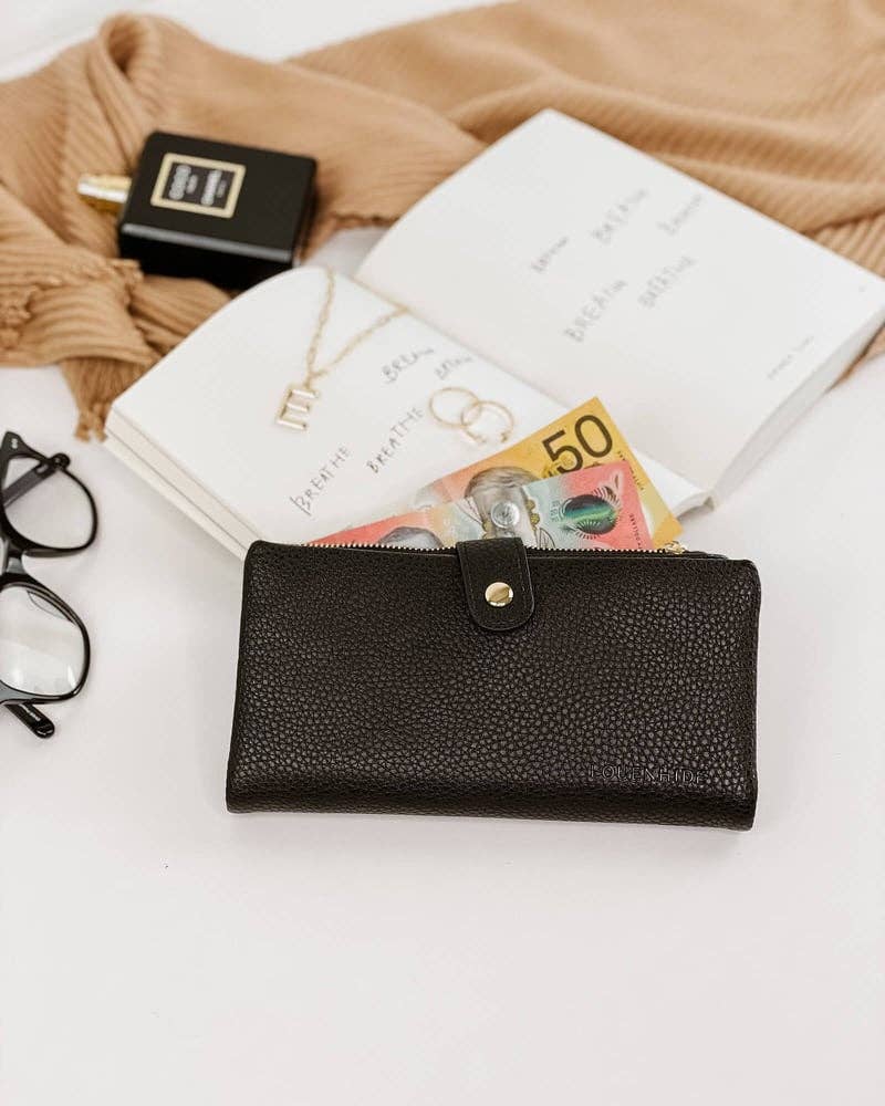 Stella Wallet in Black