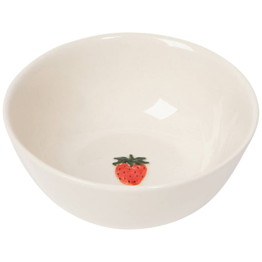 Strawberry Embossed Bowl (4.75")
