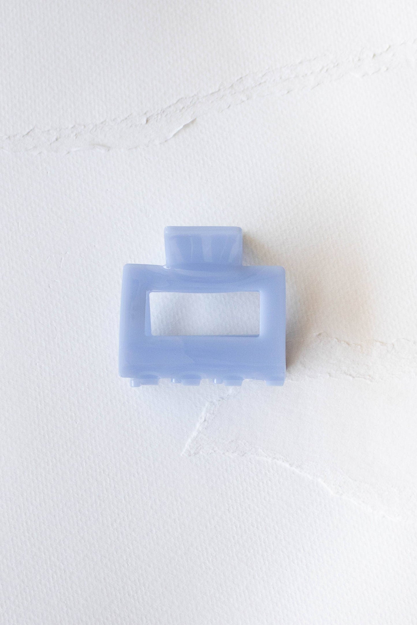 Eco Kylie Cellulose Acetate Hair Clip: Forest Moss