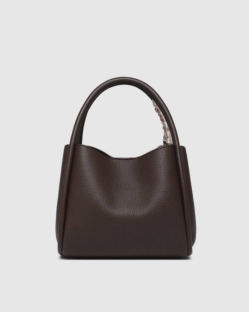 Steffie Mini Tote Bag - Chocolate
