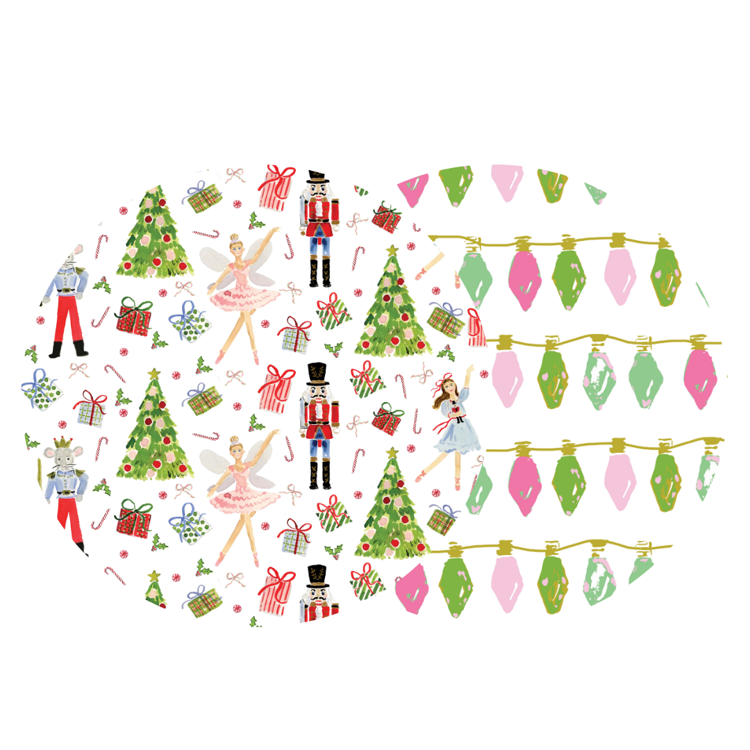 Holiday Lights + Nutcracker Ballet Art Pop