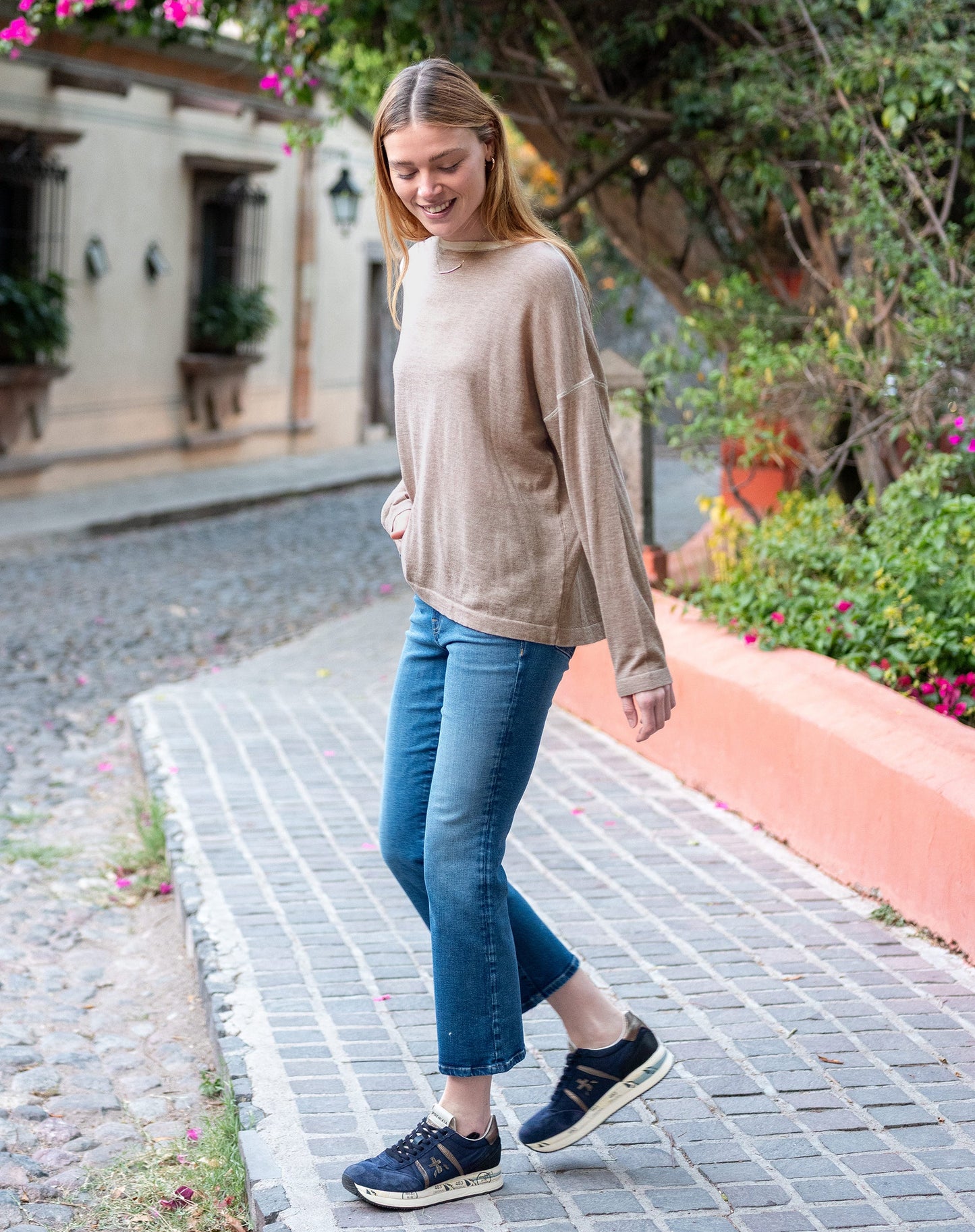 Delmar Sweater in Fawn