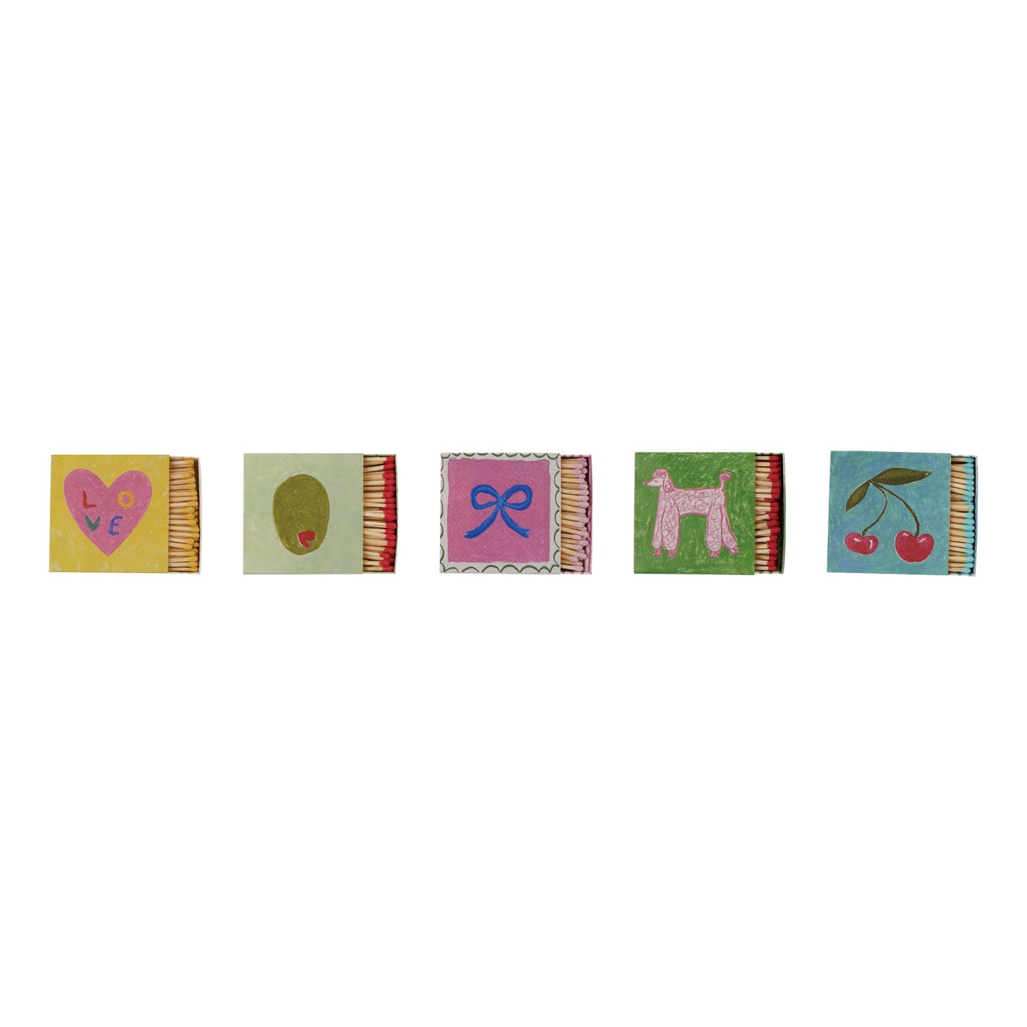 Safety Matches in Embossed Matchbox