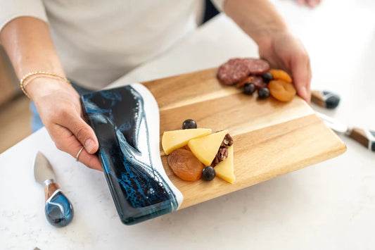 Date Night Board in Navy & White