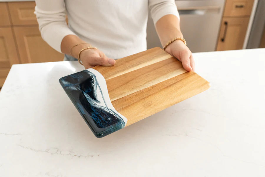 Date Night Board in Navy & White