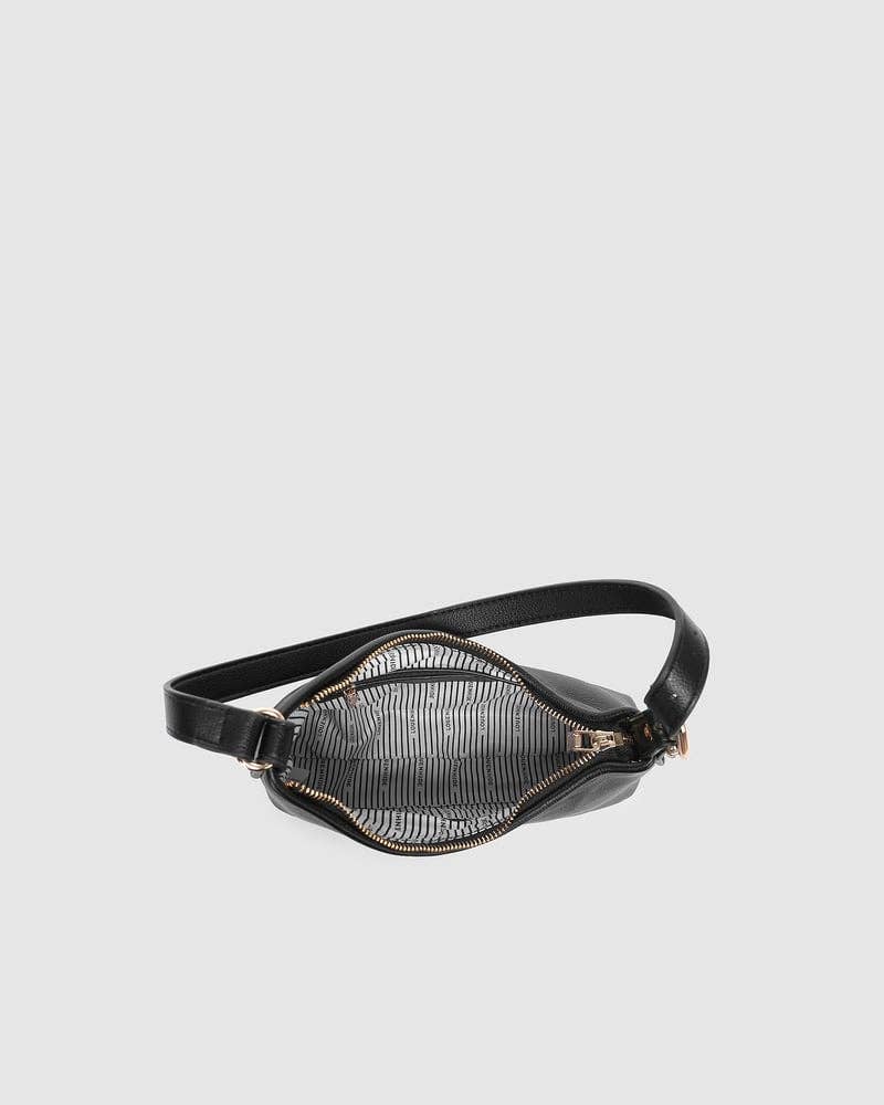 Amelia Shoulder Bag in Black