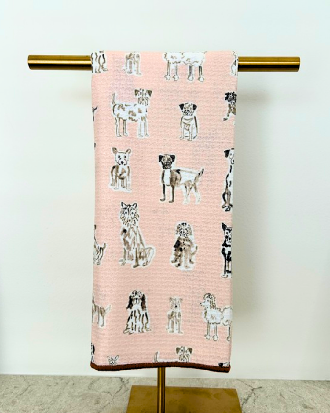 Doggie Dog Double-Sided Tea Towel