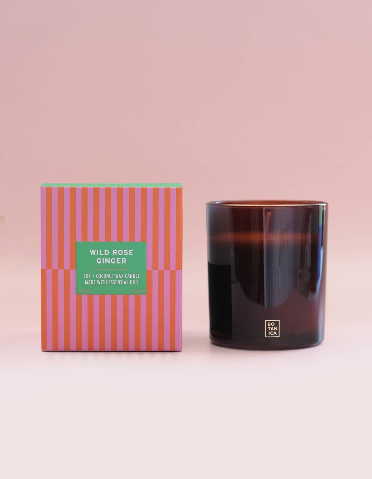 Wild Rose + Ginger Candle