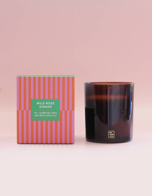 Wild Rose + Ginger Candle