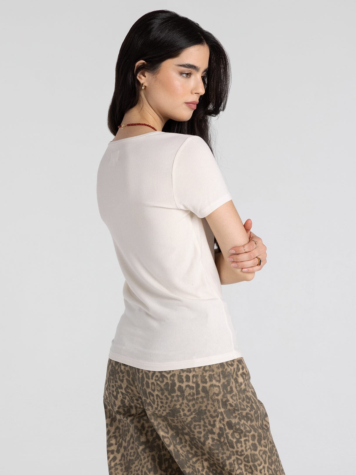 Evanore Top in Eggnog