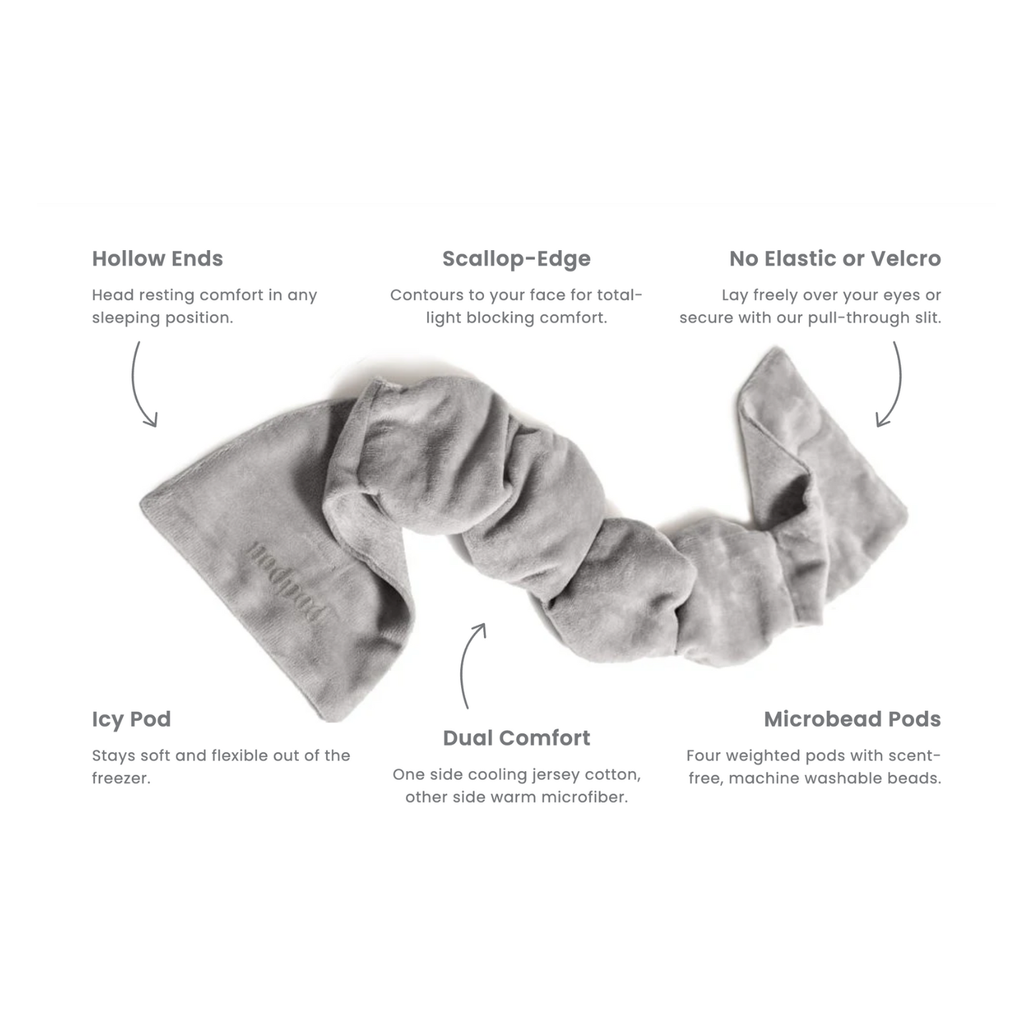 Weighted Sleep Mask - Elephant