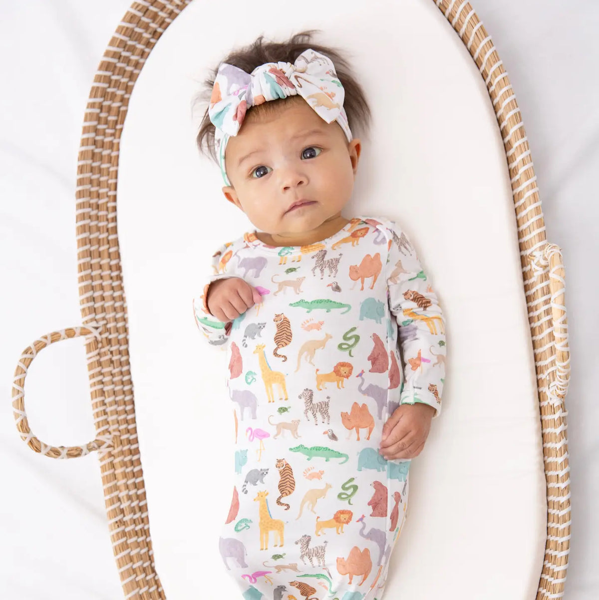 Headband Set in Zoo Crew