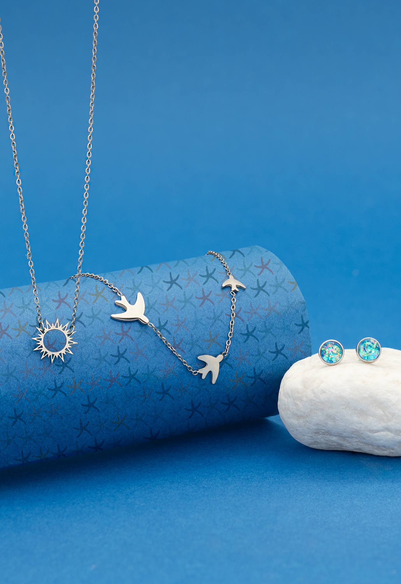 Mallory Necklace in Silver