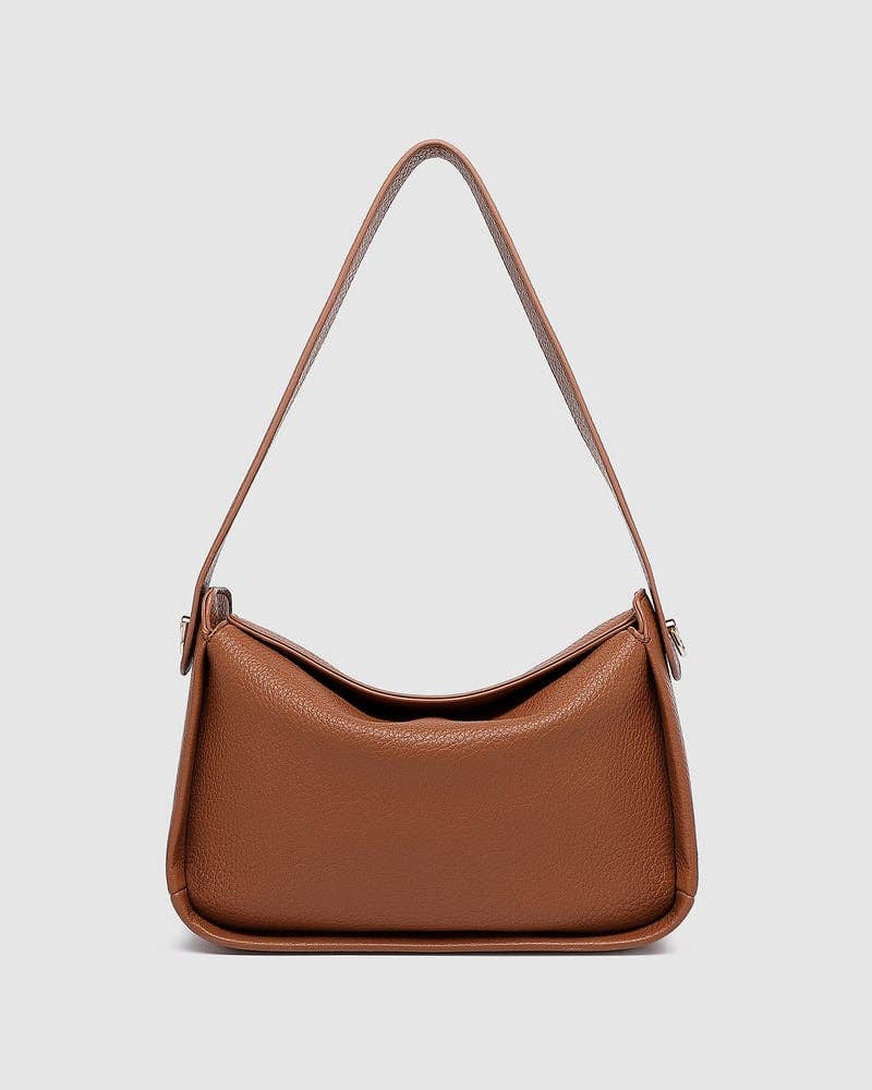 Maddie Shoulder Bag in Tan