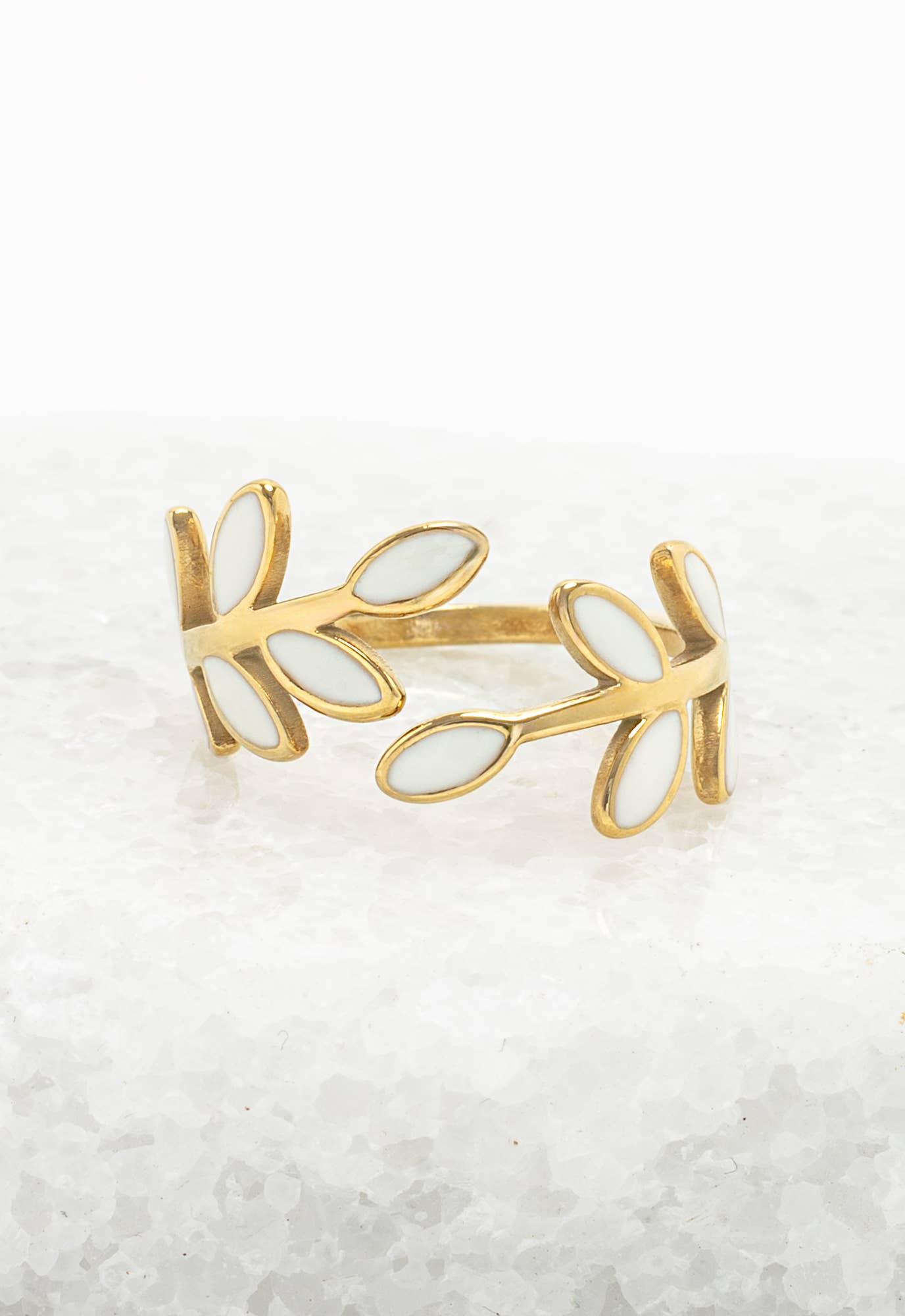 Seeds of Hope Ring in Ivory