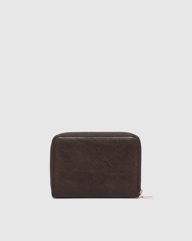 Eden Saddle Wallet in Saddle Chocolate