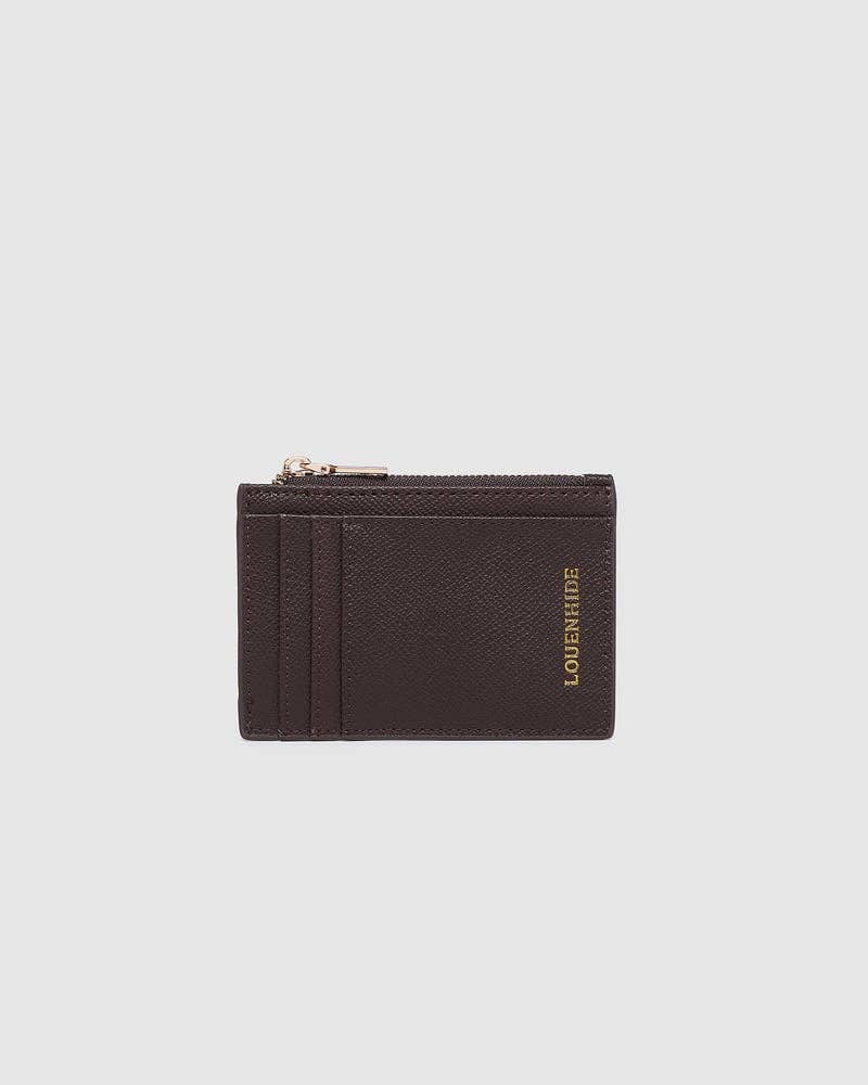 Cara Cardholder in Chocolate
