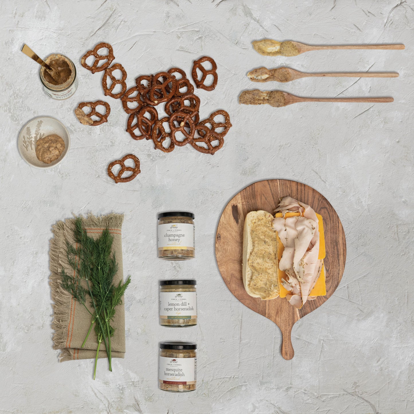 Champagne Honey Mustard Jar