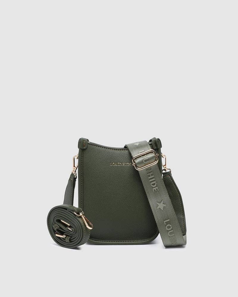 Parker Crossbody Bag in Olive