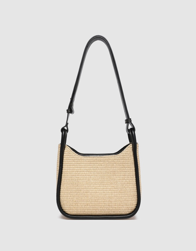 Clare Shoulder Bag – Black