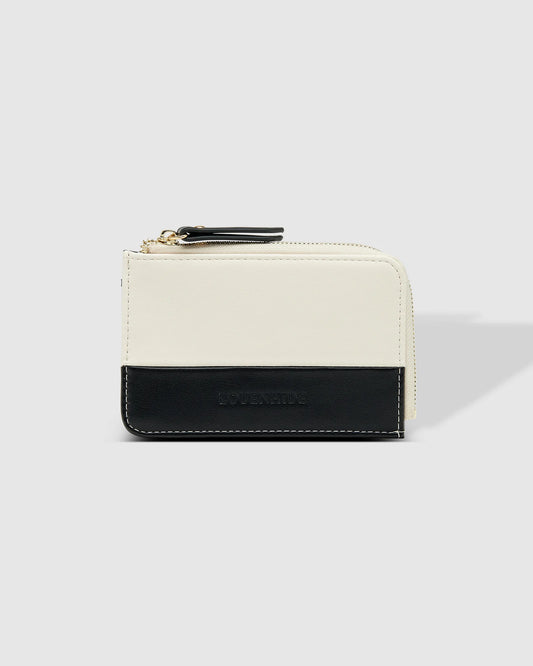 Tilly Cardholder in Black Vanilla