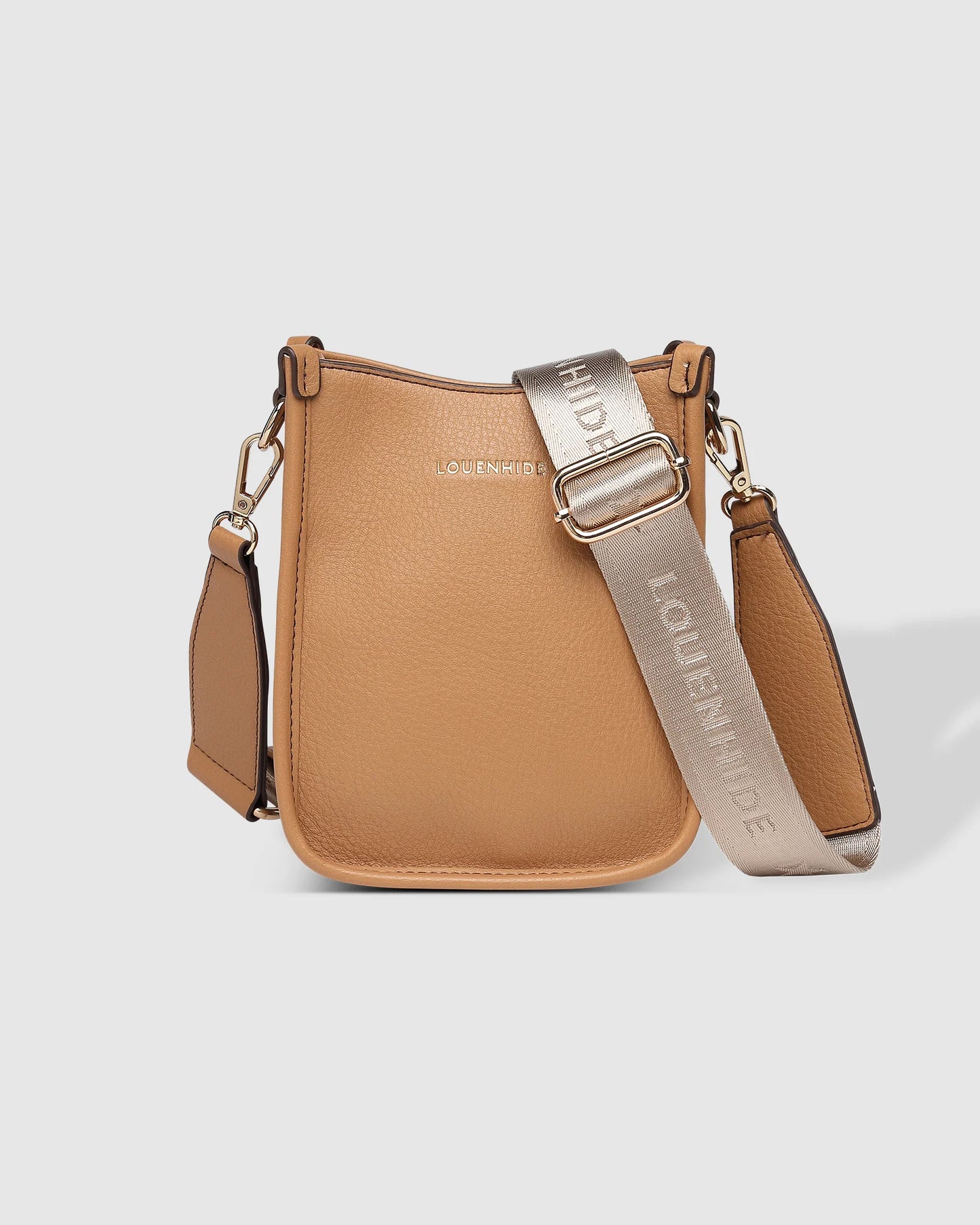Parker Crossbody Bag in Camel