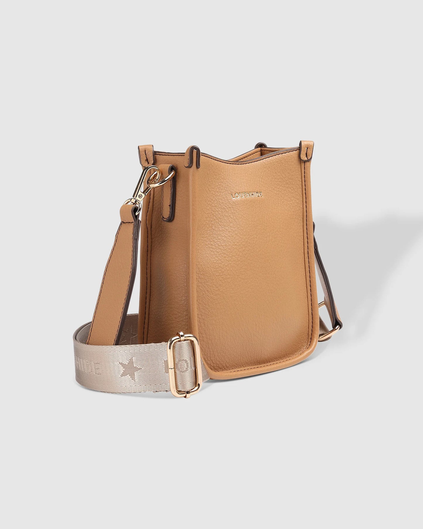 Parker Crossbody Bag in Camel