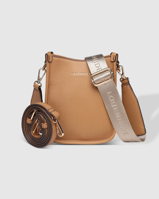 Parker Crossbody Bag in Camel