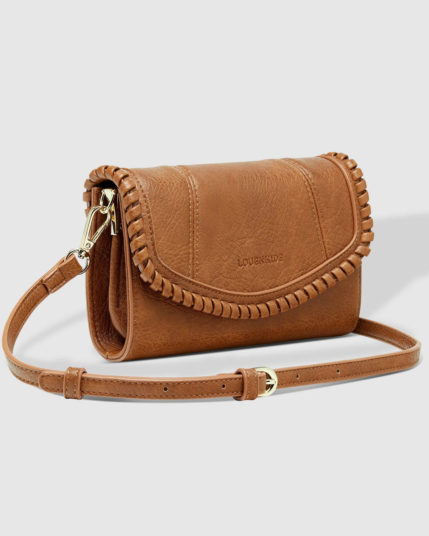 Harlow Crossbody Bag in Tan