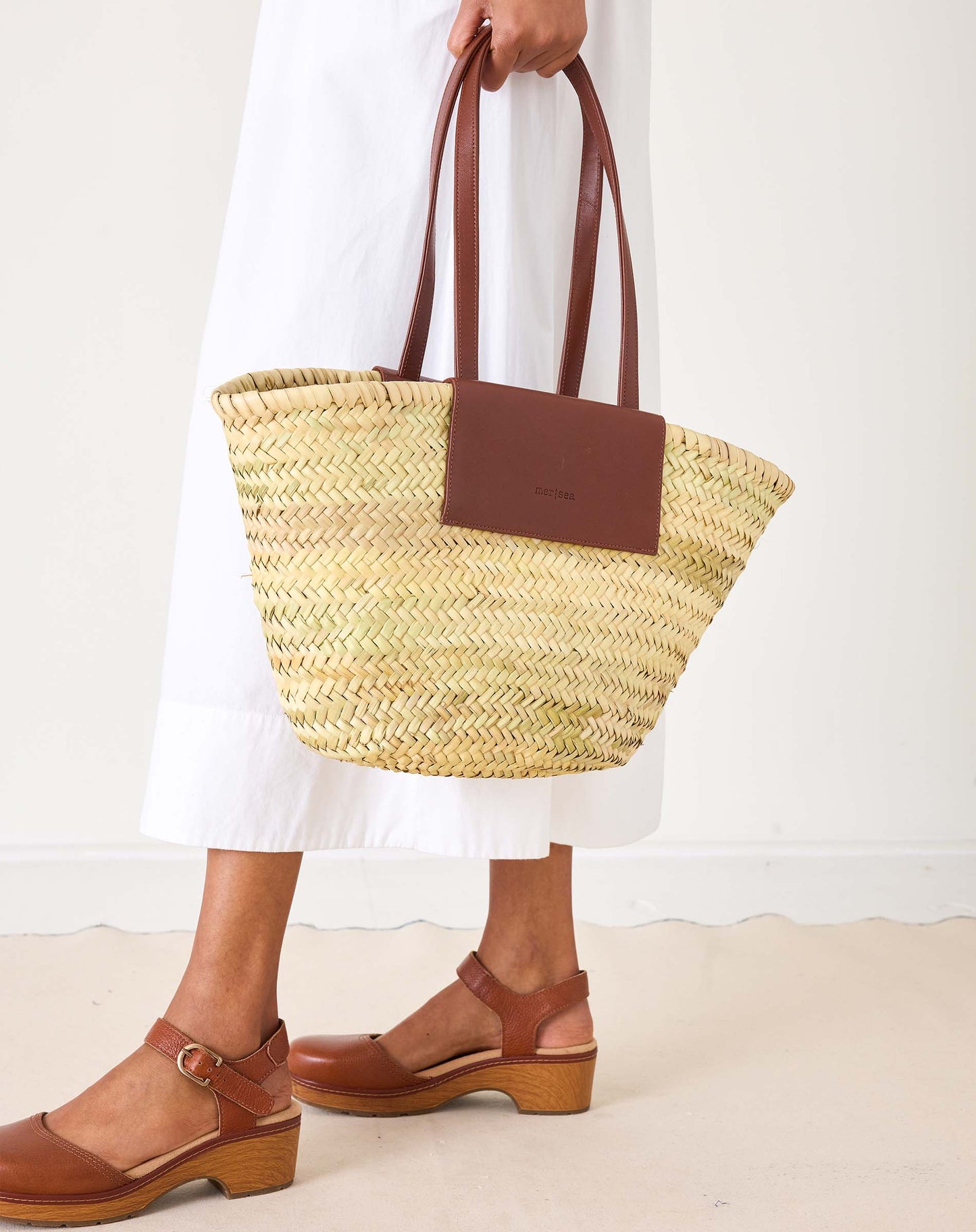 Marrakech Market Basket in Dark Brown (2 Sizes)