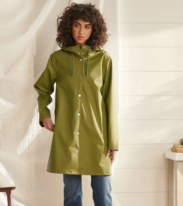 Newport Rain Jacket in Loden Green