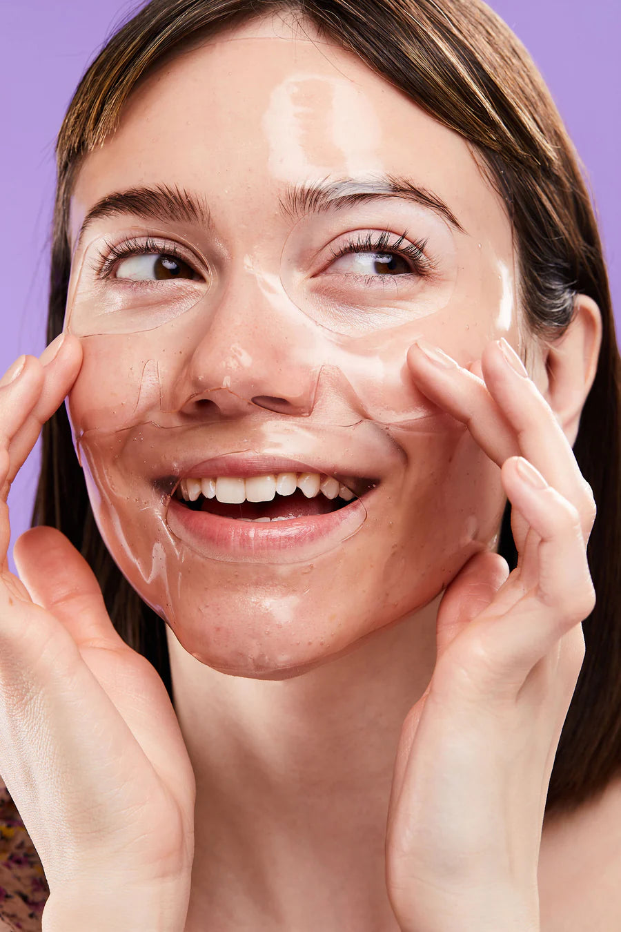 Serve Chilled Bubbly Hydrogel Mask