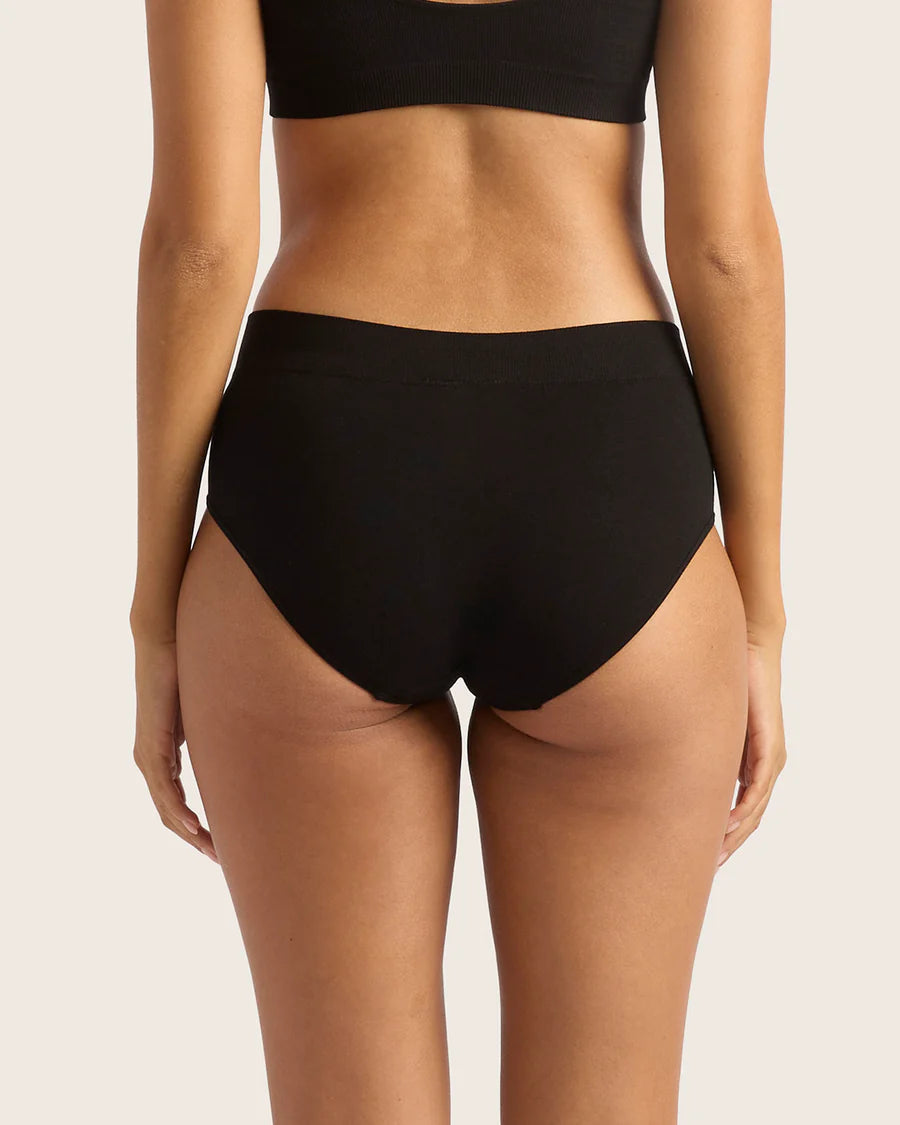 Midi Brief Underwear in Black