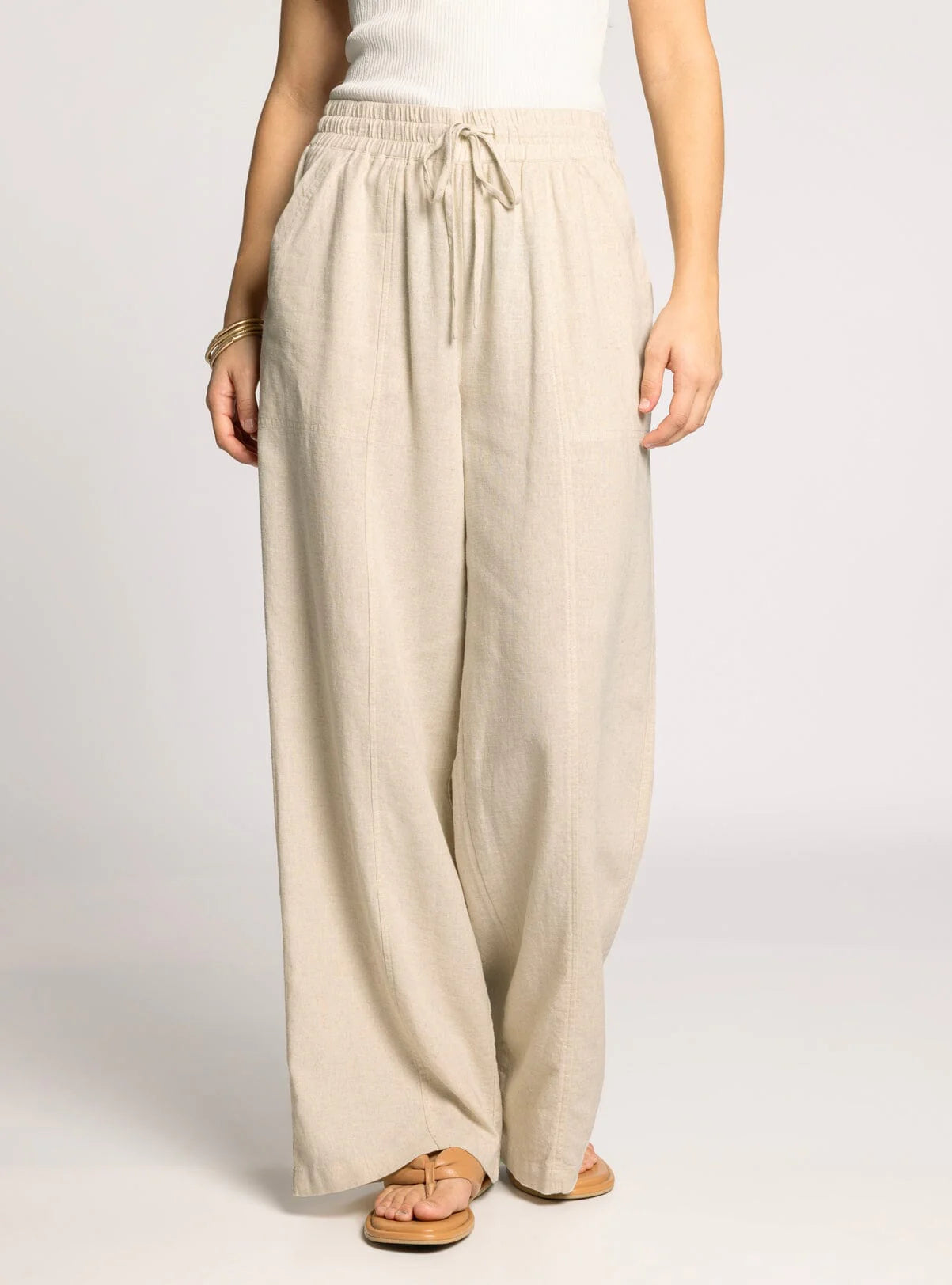 Solana Pants in Oatmeal
