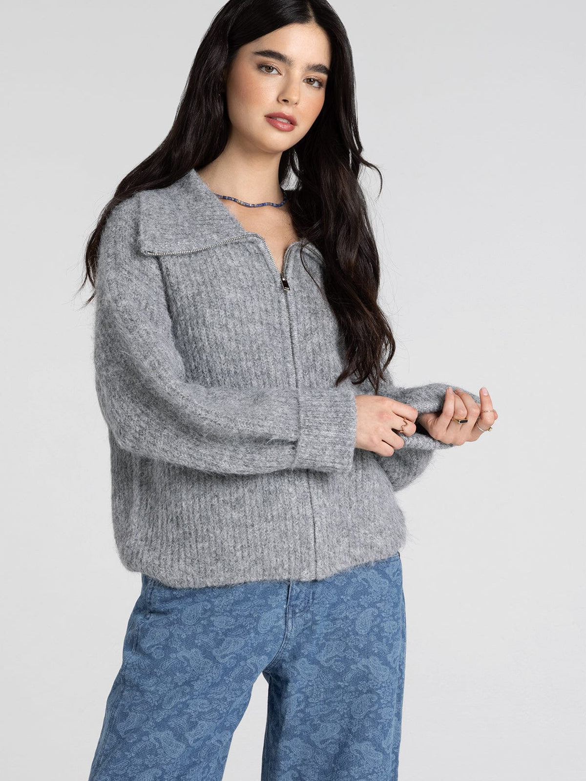 Sterling Jacket in Heather Grey