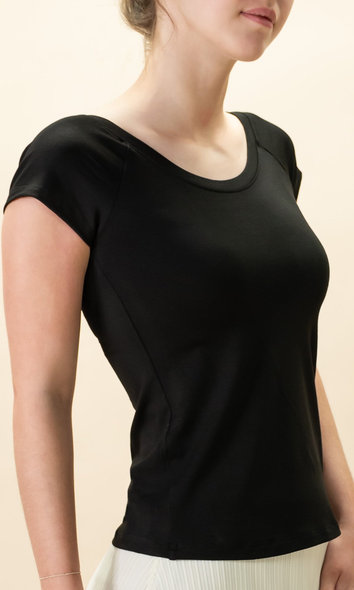 Solen Top in Black
