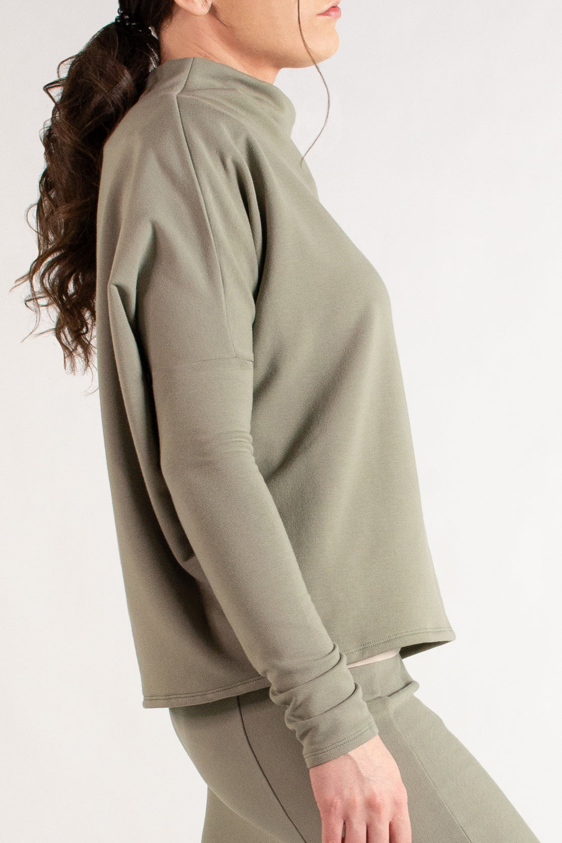 Jessa Sweatshirt in Eucalyptus
