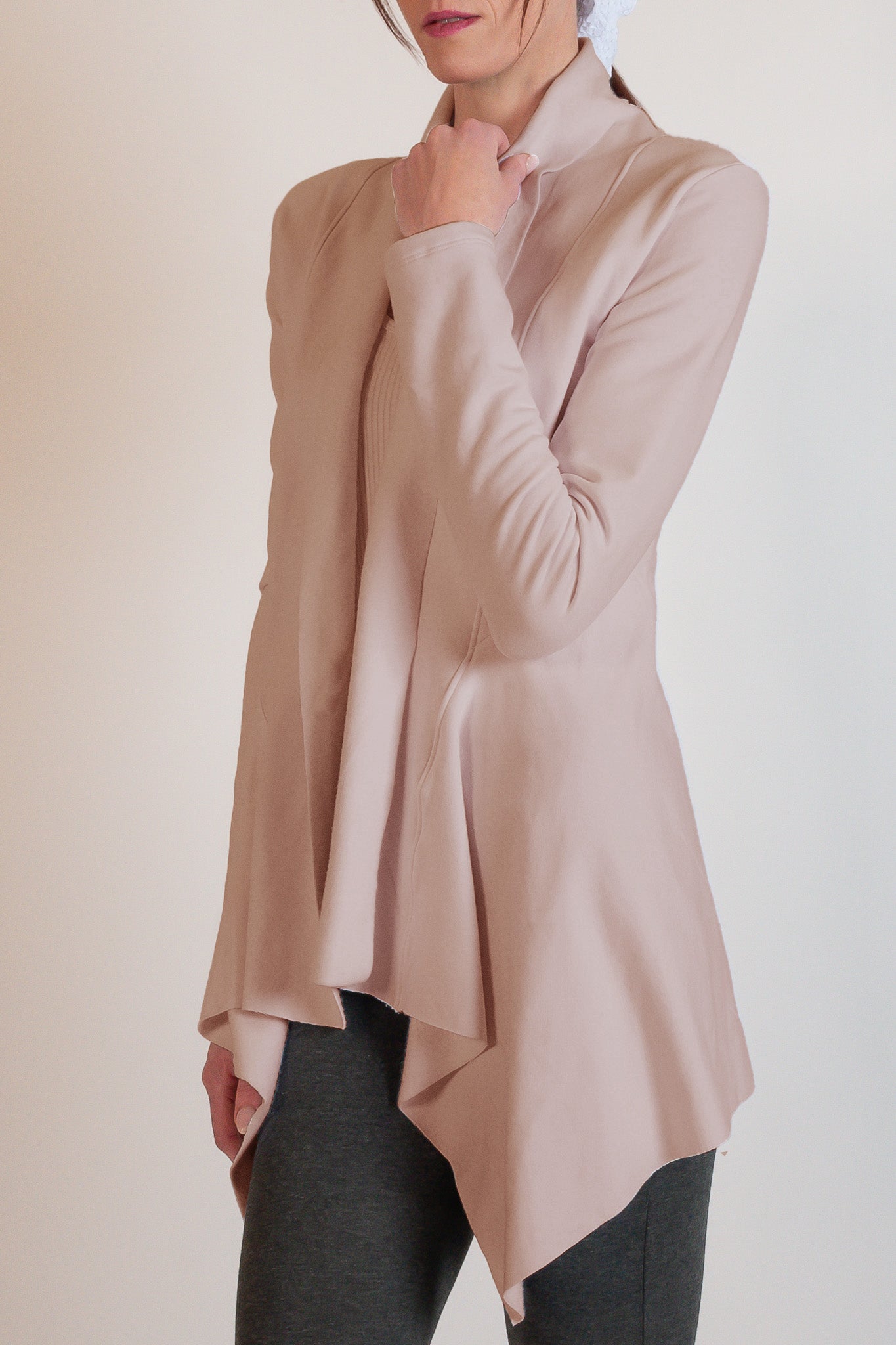 Jute Jacket in Dove