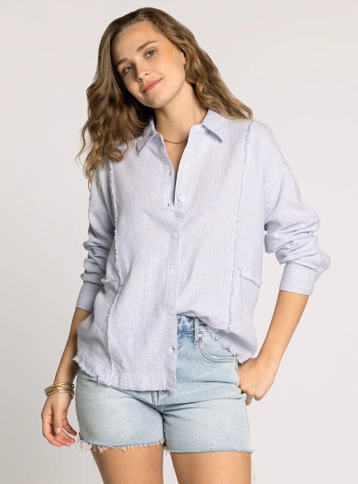 Vesna Shirt in Sky Blue