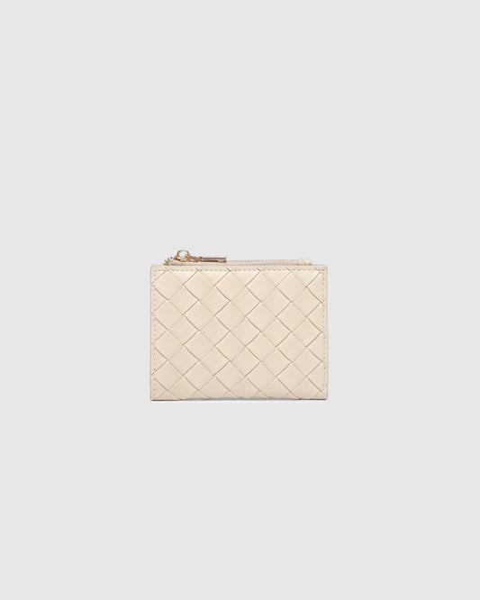 Lily Woven Wallet – Malt