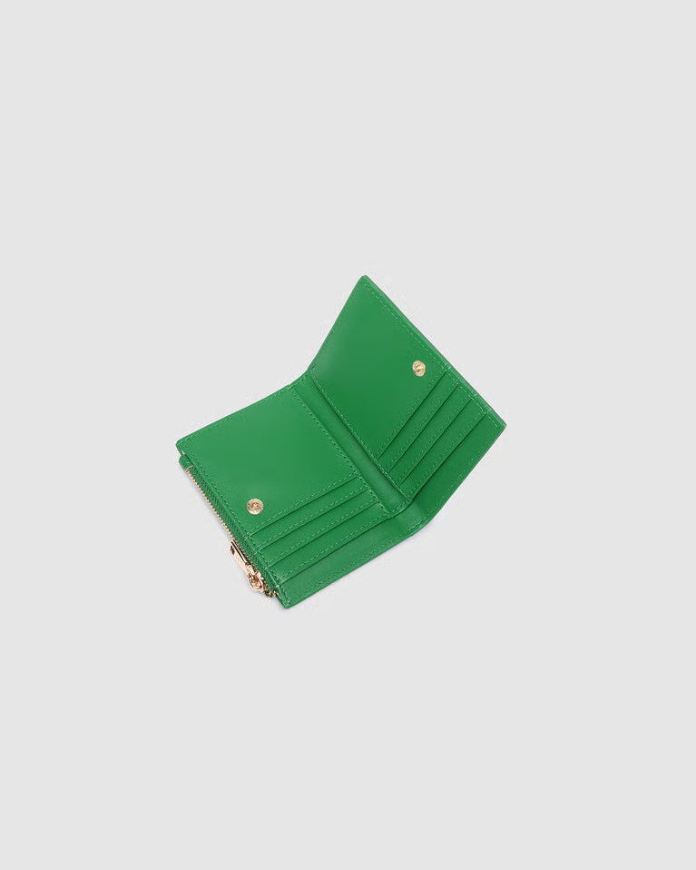 Lily Wallet in Apple Green