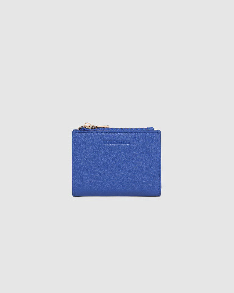 Lily Wallet in Ocean Blue